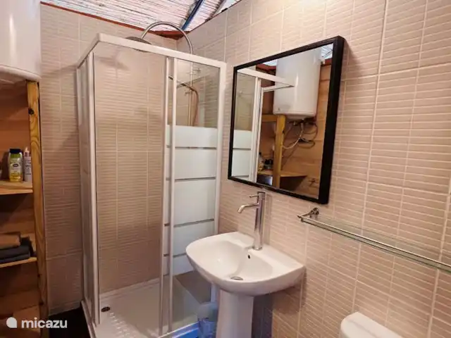 Cabane de glamping | Portugal, Algarve, Moncarapacho - glamping / tente safari / yourte La salle de bain avec WC