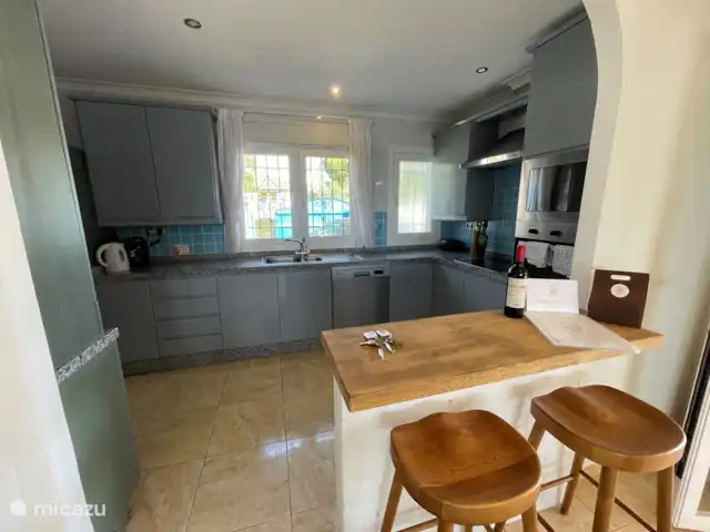 Maison de plage 'Tiempo Lento' | Espagne, Costa del Sol, Torrox-Costa - villa Cuisine intérieure avec four, micro-ondes et lave-vaisselle