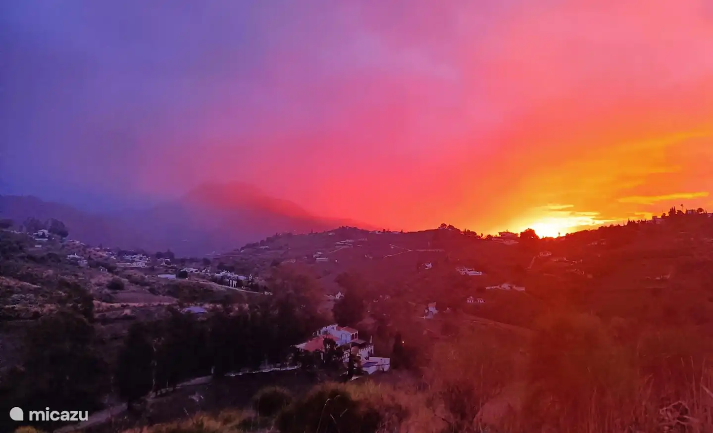 Blick von der oberen Terrasse