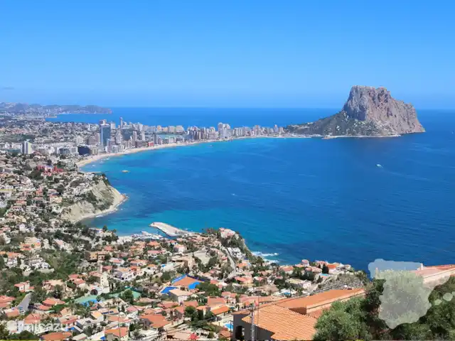 Real Ifach - Flore | Espagne, Costa Blanca, Calpe - appartement Impression photo : Vue panoramique sur Calpe