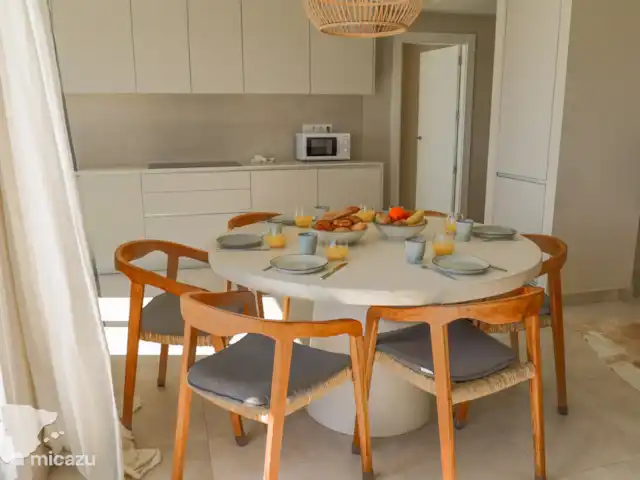 Real Ifach - Flore | Espagne, Costa Blanca, Calpe - appartement Coin repas avec cuisine ouverte