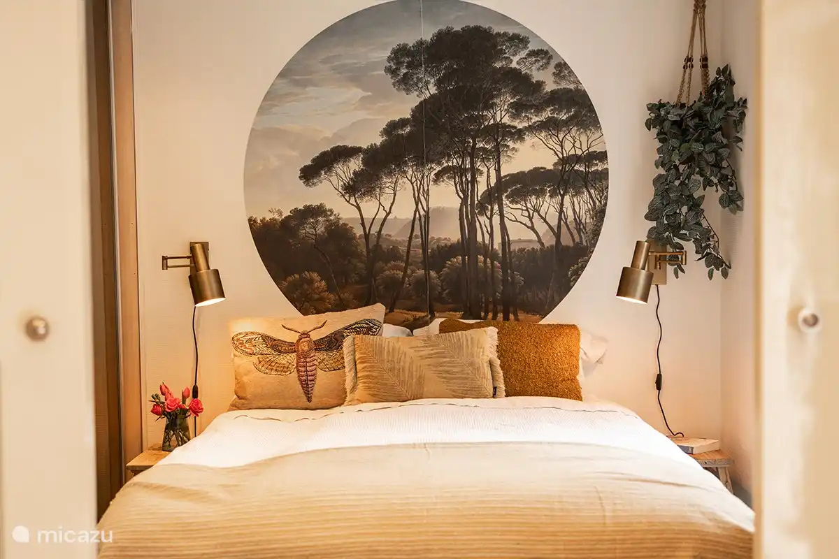 Schöne Boxspring- und Terrassentüren zum Garten 