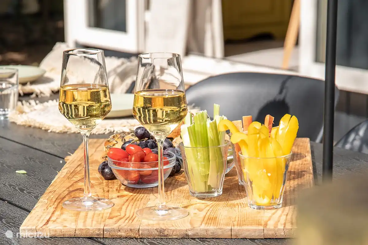 Getränke auf der Terrasse!