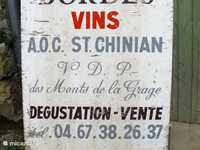 Tréville | France, Hérault, Saint-Chinian - villa Dégustation de vin à Bordes, à quelques pas de la maison.