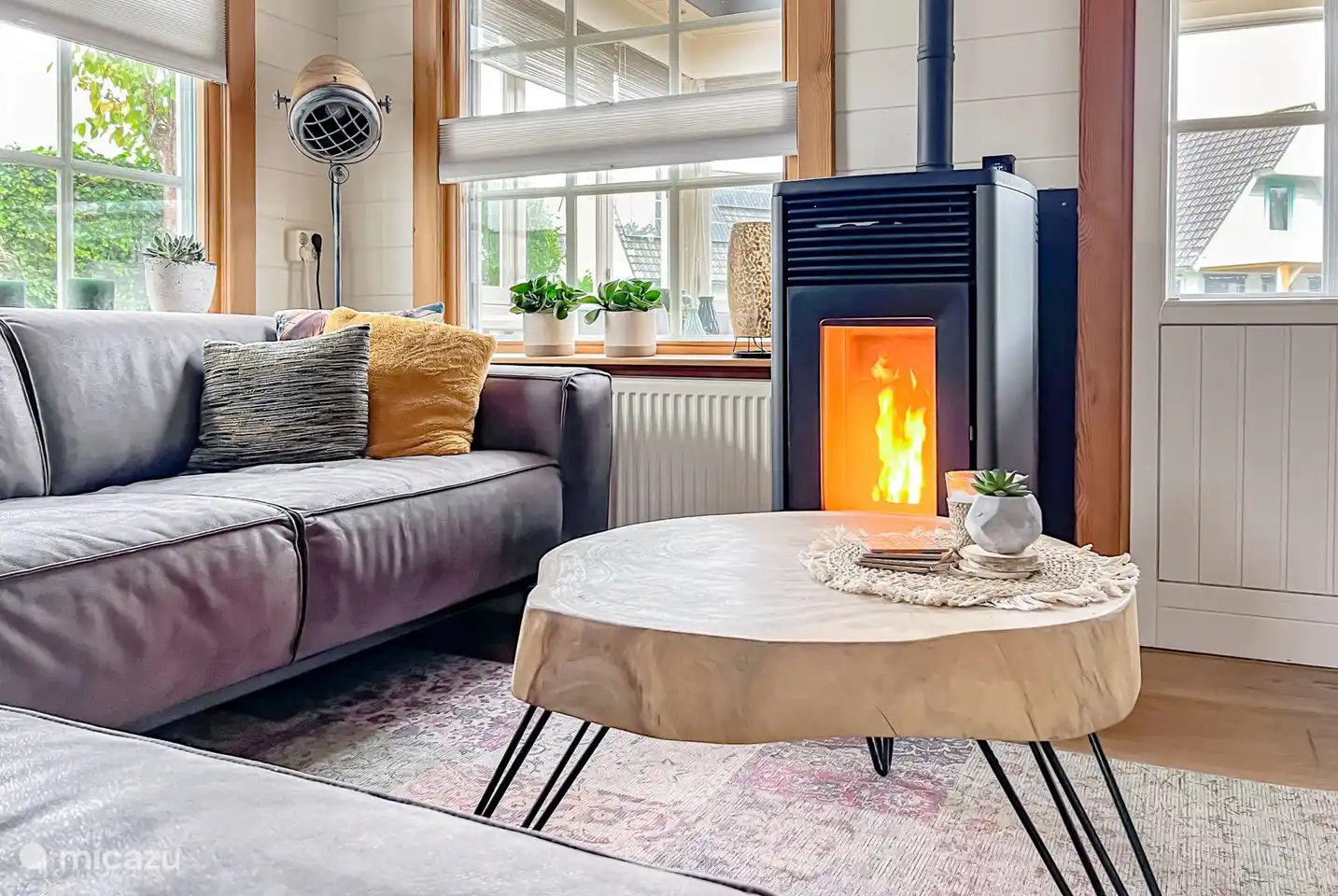 Et le poêle à granulés