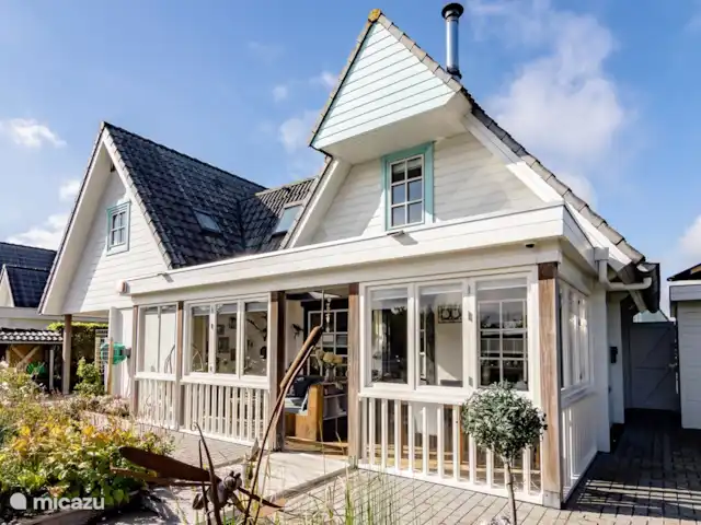 Maison du lac Hollande | Pays-Bas, Groningue, Kropswolde - maison de vacances Le porche et le jardin