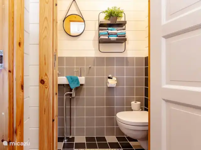 Maison du lac Hollande | Pays-Bas, Groningue, Kropswolde - maison de vacances Les toilettes au rez-de-chaussée