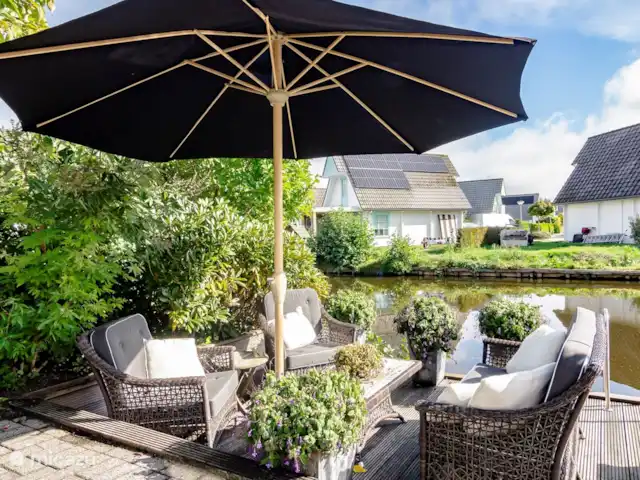 Maison du lac Hollande | Pays-Bas, Groningue, Kropswolde - maison de vacances Un autre coin salon du jardin
