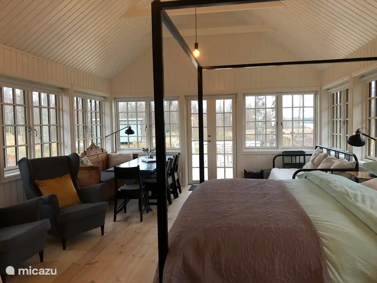 An overview photo and view of the lake