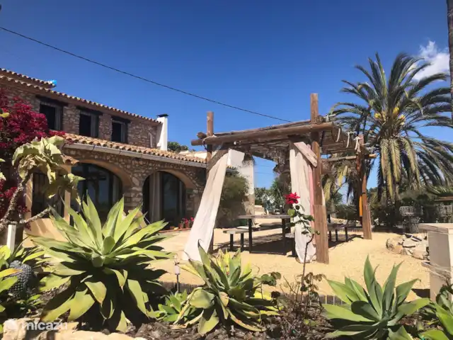 Casa la Perla | Espagne, Costa Blanca, Benissa - finca La verrière avec la cuisine extérieure