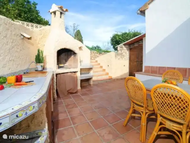 Casa la Perla | Espagne, Costa Blanca, Benissa - finca Patio avec cuisine extérieure