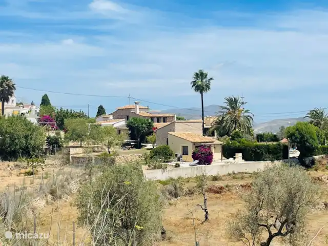 Casa la Perla | Espagne, Costa Blanca, Benissa - finca Une photo d’ensemble de la finca avec la maison séparée, la maison d’hôtes Estufa
