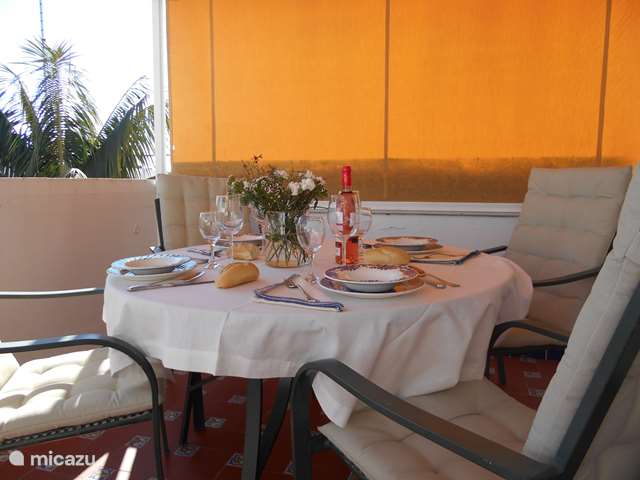 Holiday home in Spain, Costa de la Luz –  penthouse Caracola Apartment. Air conditioning