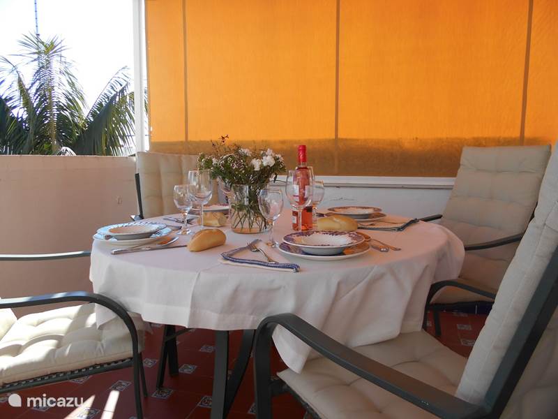 Holiday home in Spain, Costa de la Luz, Chipiona  Penthouse Caracola Apartment. Air conditioning