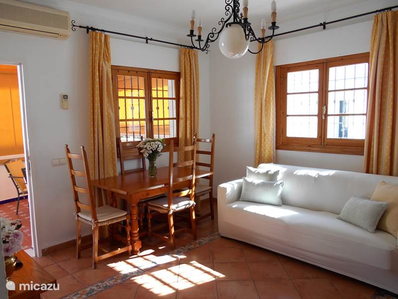 Vakantiehuis Spanje, Costa de la Luz, Chipiona Penthouse Caracola appartement. Airconditioning