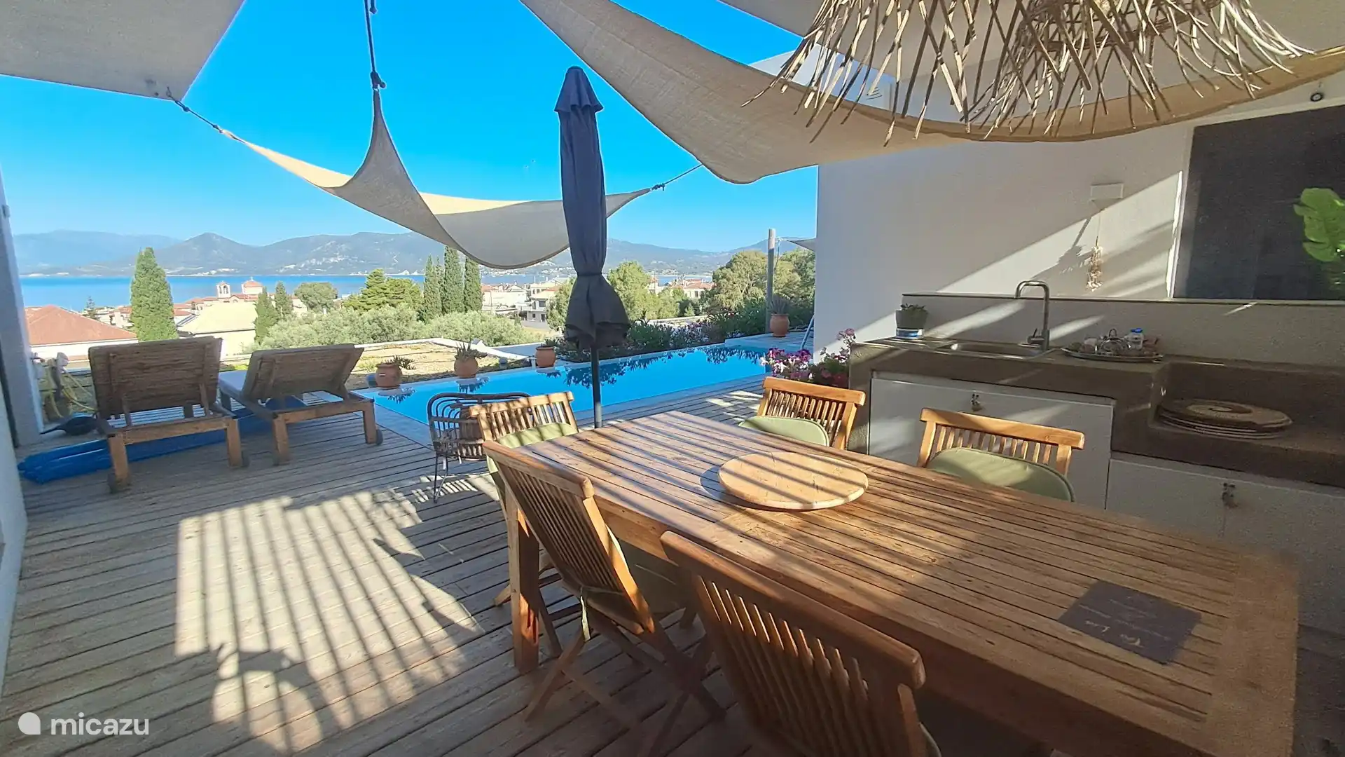 Außenwaschbecken sehr praktisch 