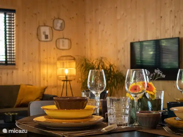 Casa de vacaciones Jipue en Países Bajos, Overijssel, Bruchterveld - casa vacacional Salón con TV