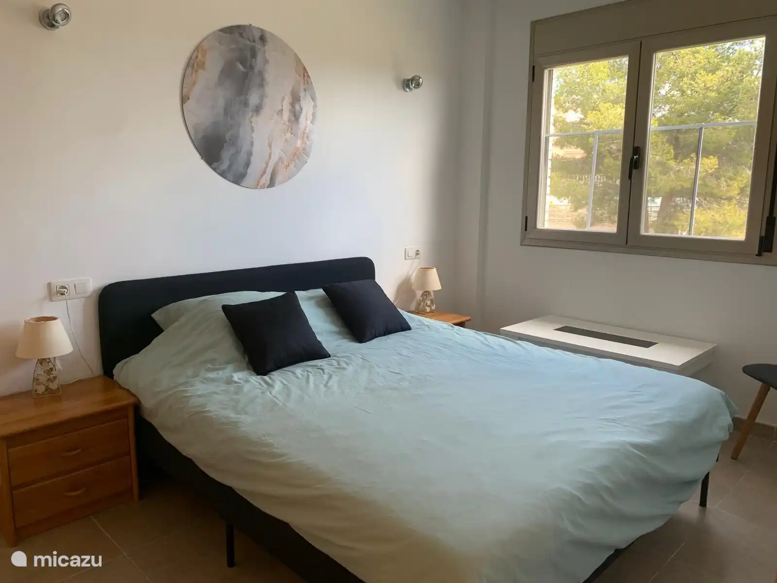 bedroom with double bed (160x200)