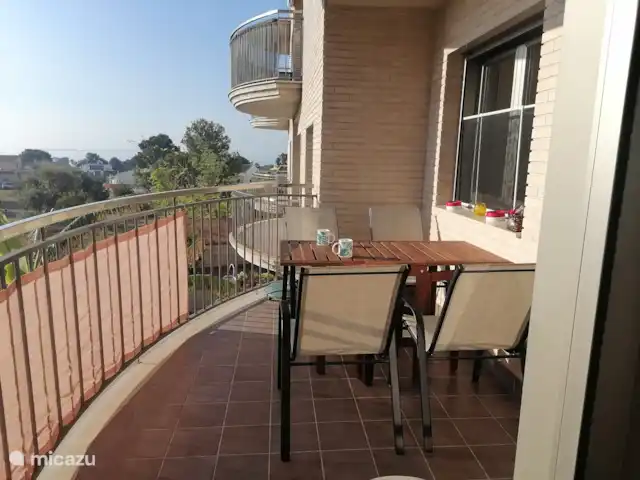 El Sueño huren in Spanje, Costa Dorada, La Ràpita - appartement Terras me uitzicht op zee