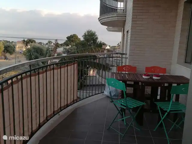 El Sueño huren in Spanje, Costa Dorada, La Ràpita - appartement balkon met uitzicht over zee