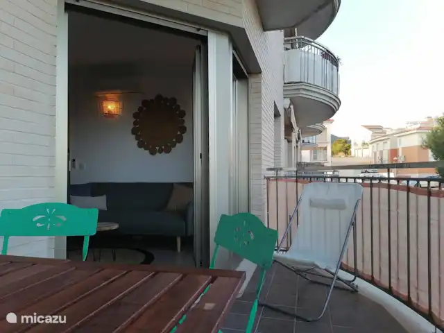 El Sueño huren in Spanje, Costa Dorada, La Ràpita - appartement Het balkon