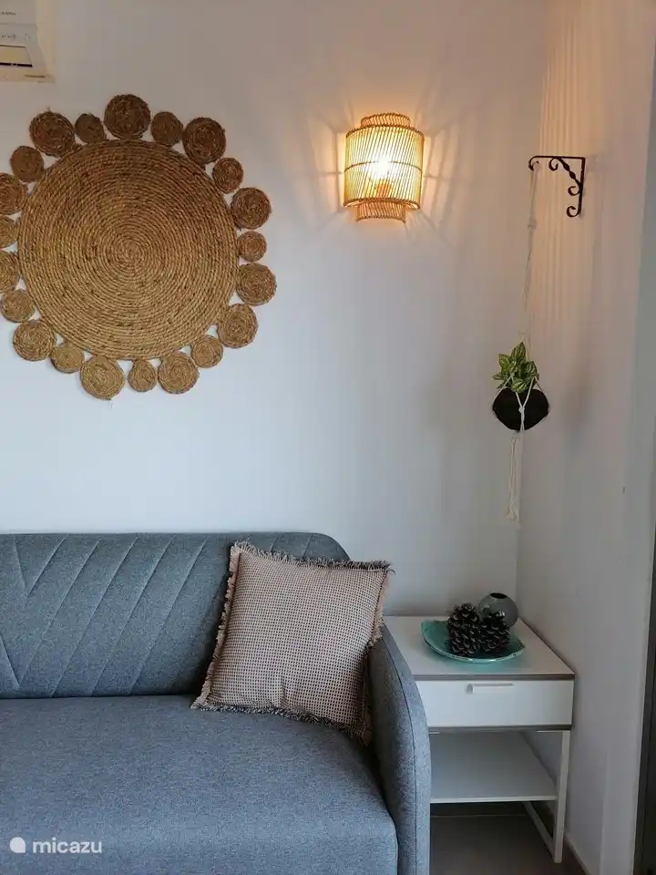 Cozy corner with cupboard 