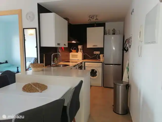 El Sueño huren in Spanje, Costa Dorada, La Ràpita - appartement Eettafel en keuken
