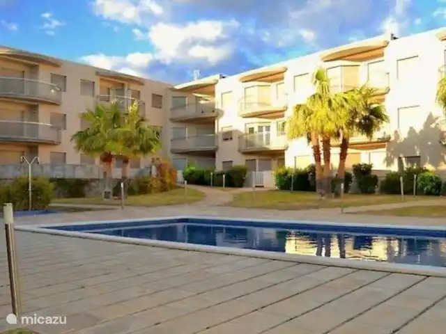 El Sueño huren in Spanje, Costa Dorada, La Ràpita - appartement Het zwembad en binnentuin