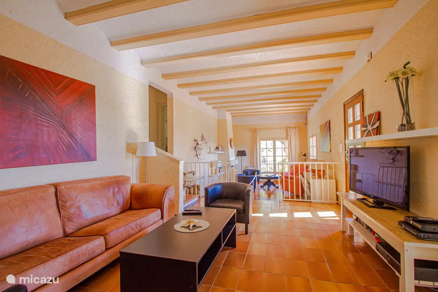 Spacious living room