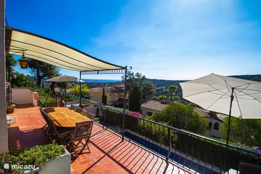 Sea view from terrace