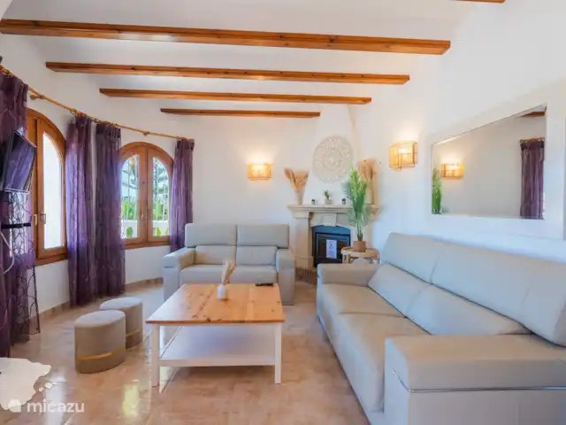 Villa Marguerite | Espagne, Costa Blanca, Calpe - villa Salon avec 2 canapés et une télévision