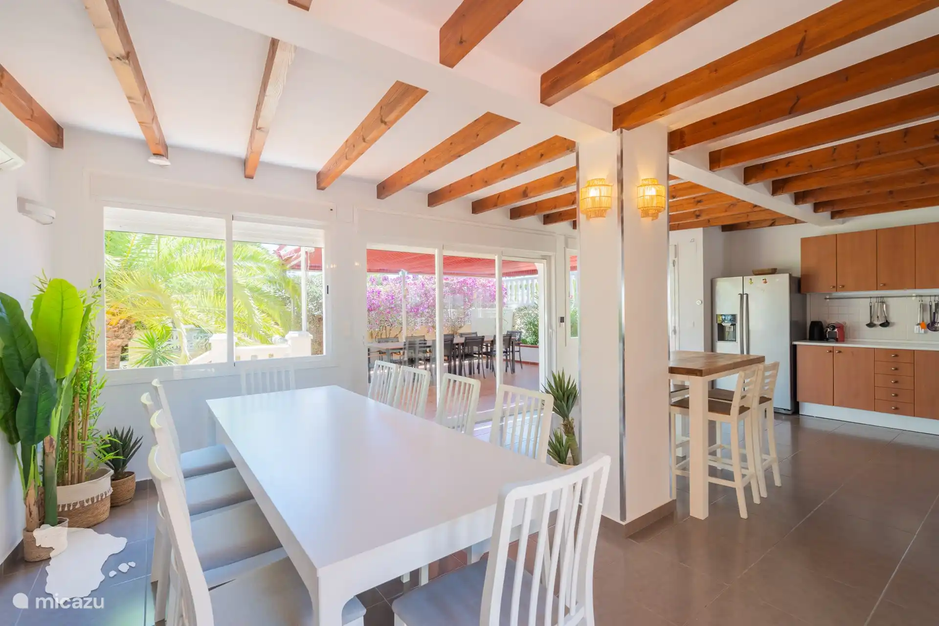 Essbereich und Küche