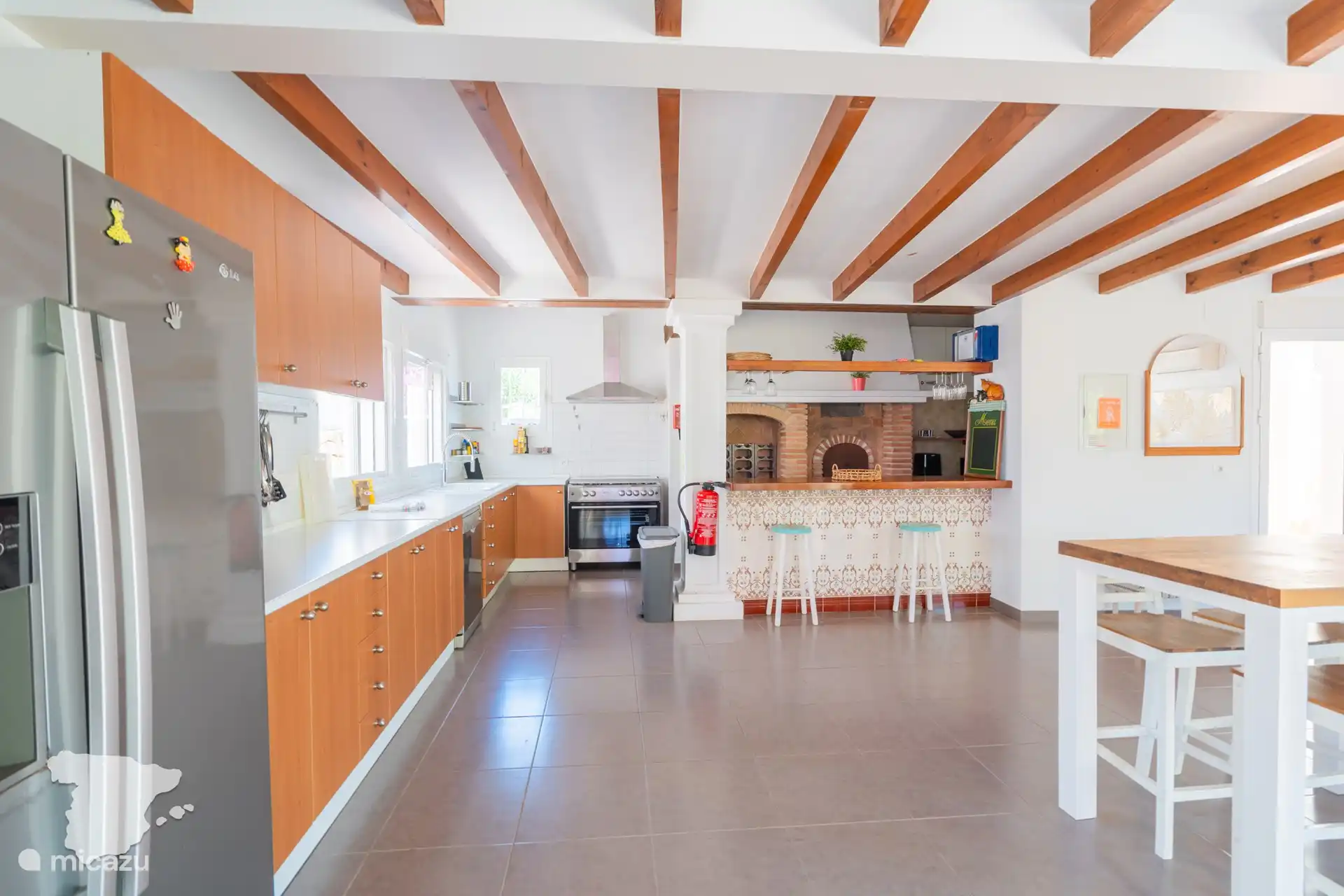 Essbereich und Küche