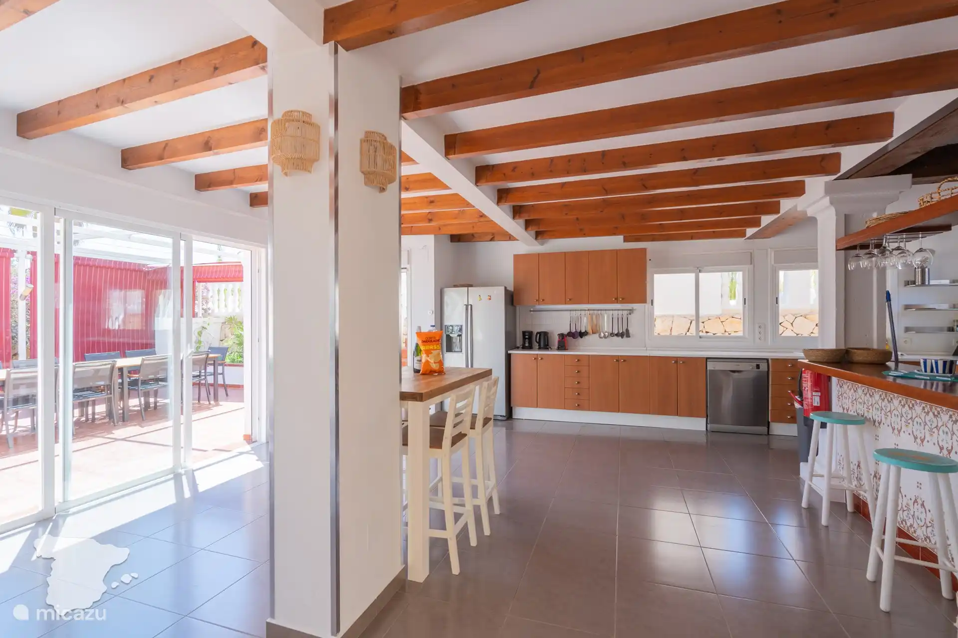 Essbereich und Küche