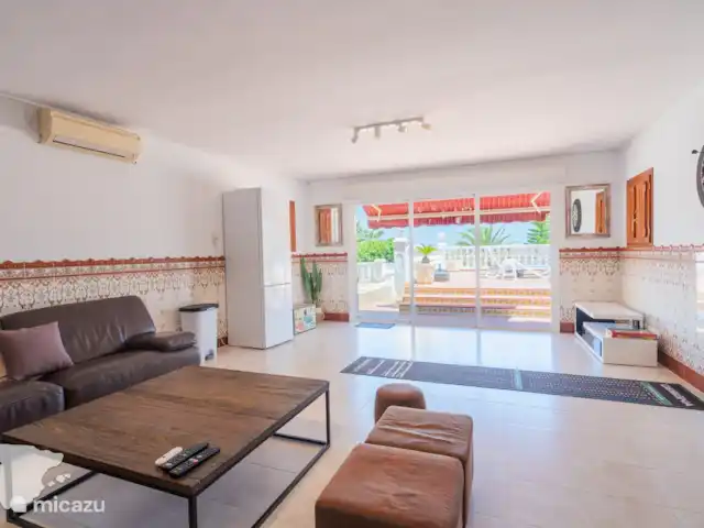 Villa Marguerite | Espagne, Costa Blanca, Calpe - villa Salon supplémentaire au niveau de la piscine