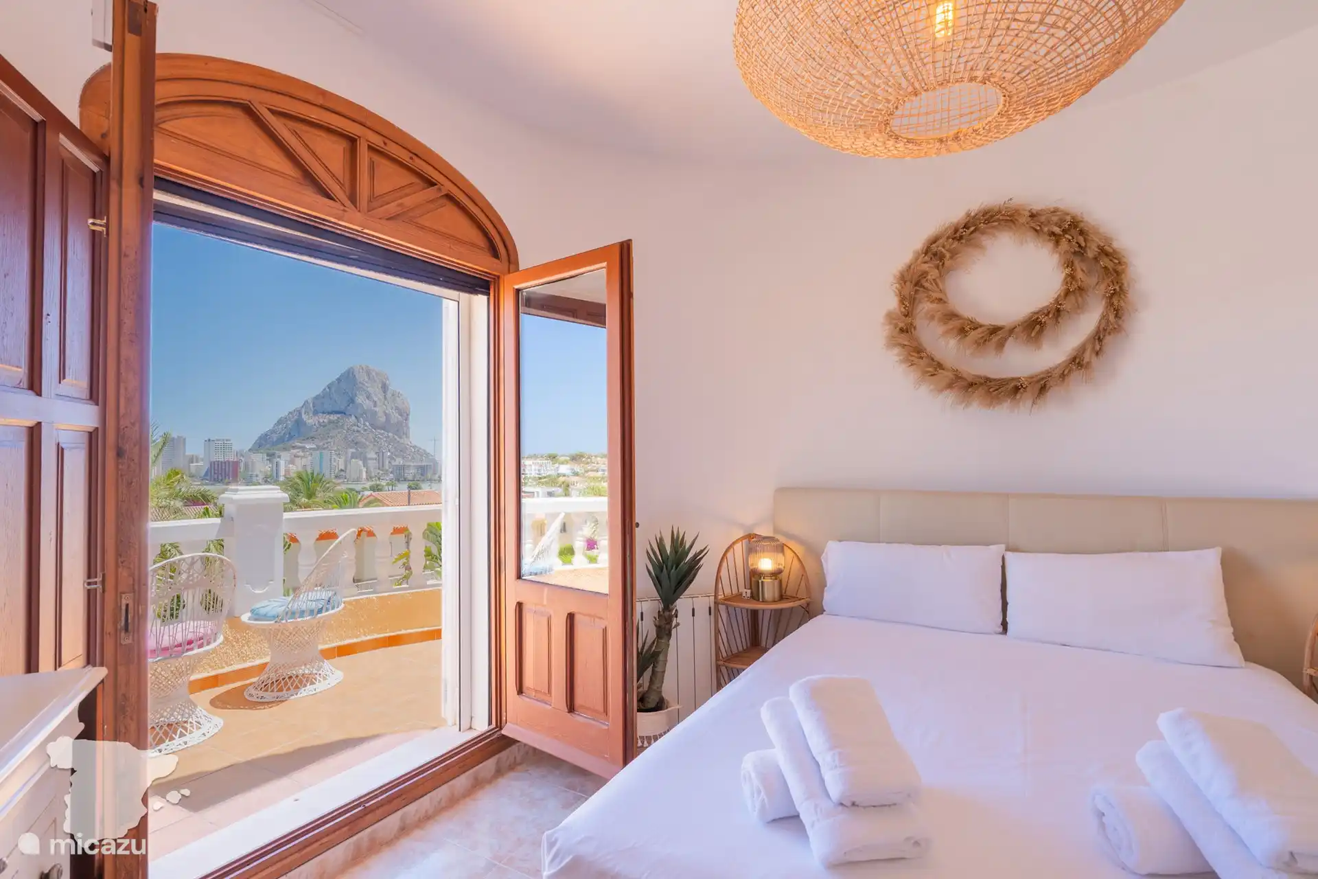 Schlafzimmer 4 im Obergeschoss - mit eigenem Balkon