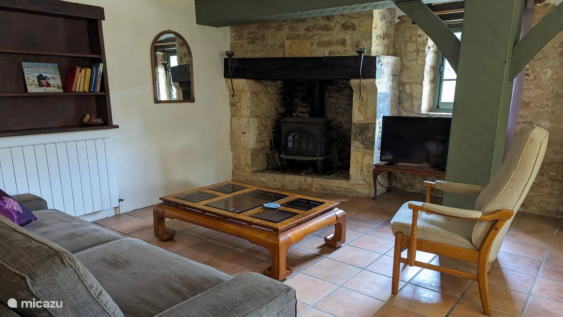 Wohnbereich Cottage Le Gouzot