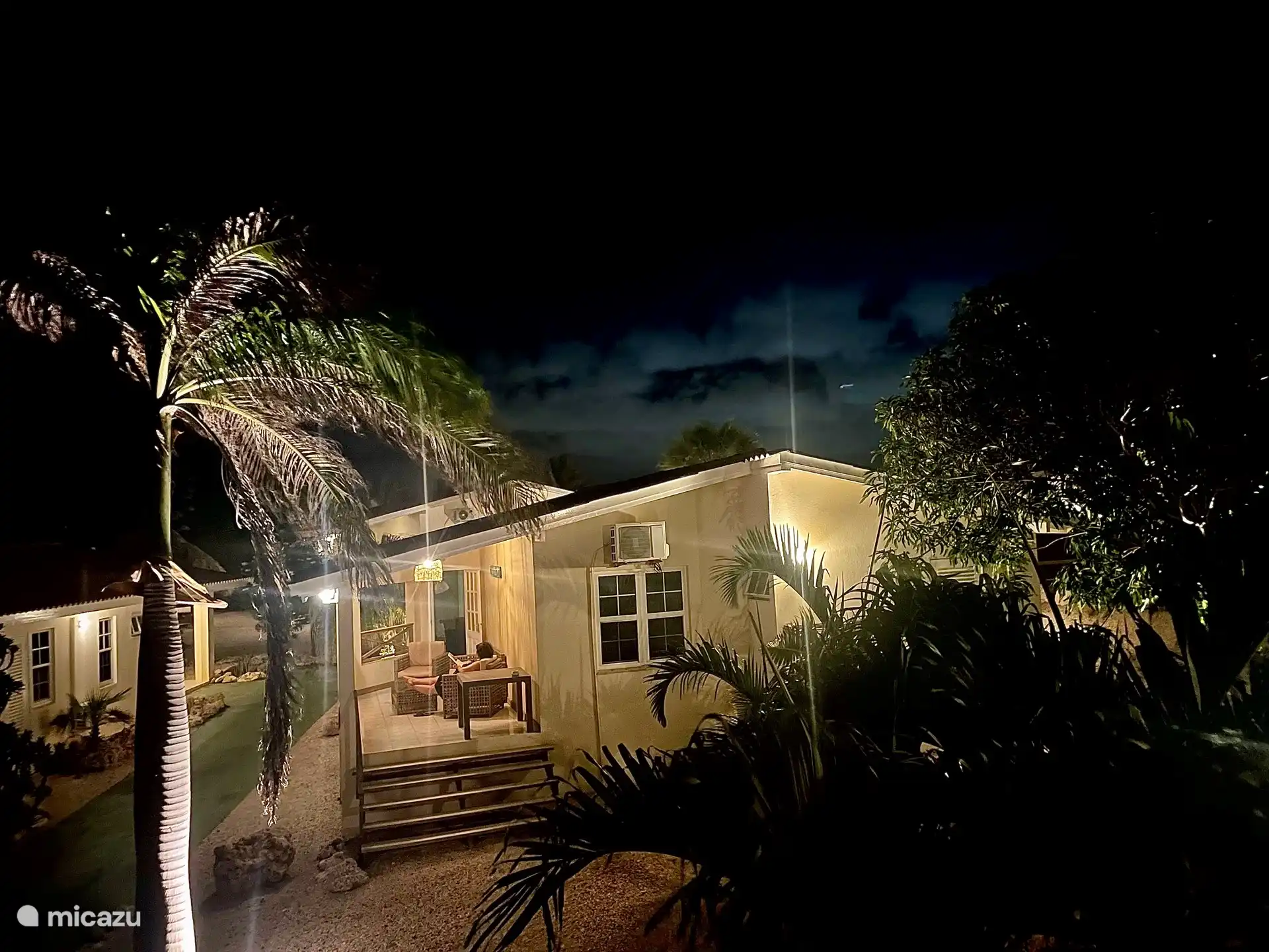 Tropische Abende und Nächte sind wunderschön.