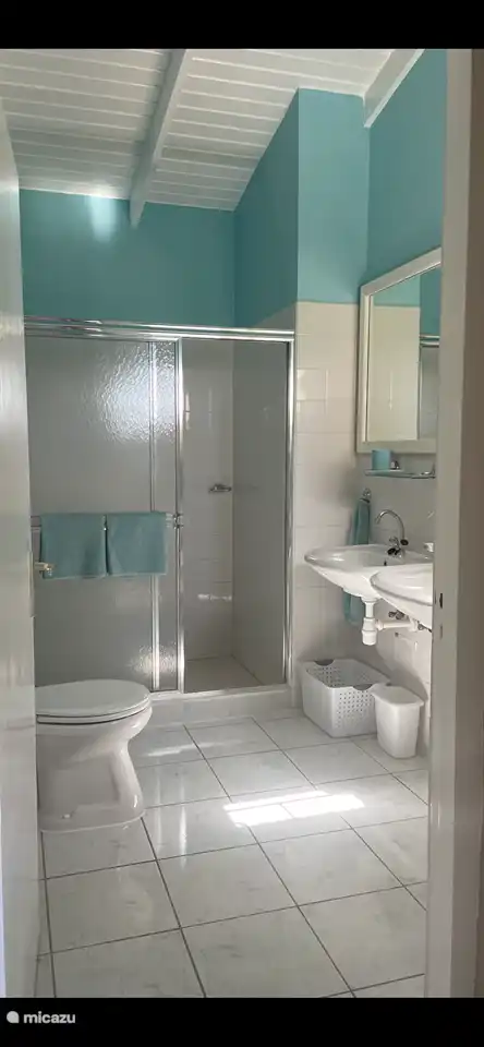 Badezimmer en suite.. 
Handtücher und Strandtücher werden zur Verfügung gestellt. 