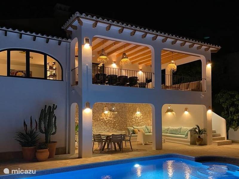 Vakantiehuis Spanje, Costa Blanca, Moraira Villa Casa Vent y Mar (met zeezicht)