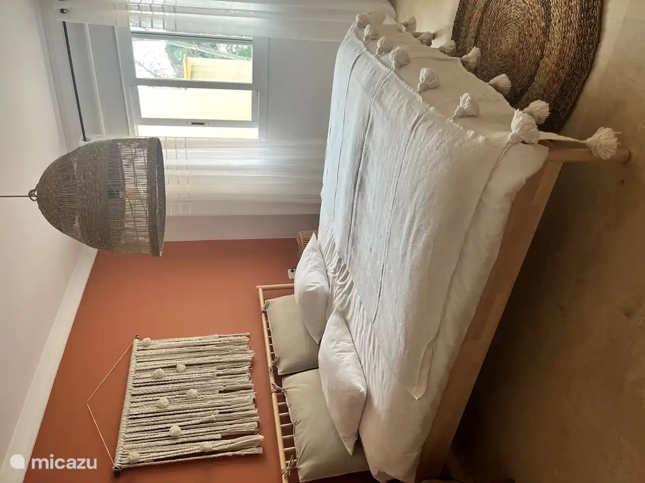 Schöner Blick über den Garten.