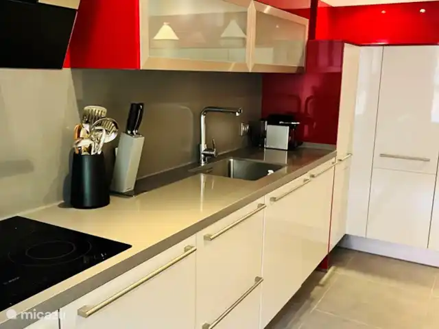 Casa Villares huren in Spanje, Costa del Sol, Marbella - geschakelde woning Keuken met inductie kookplaat.