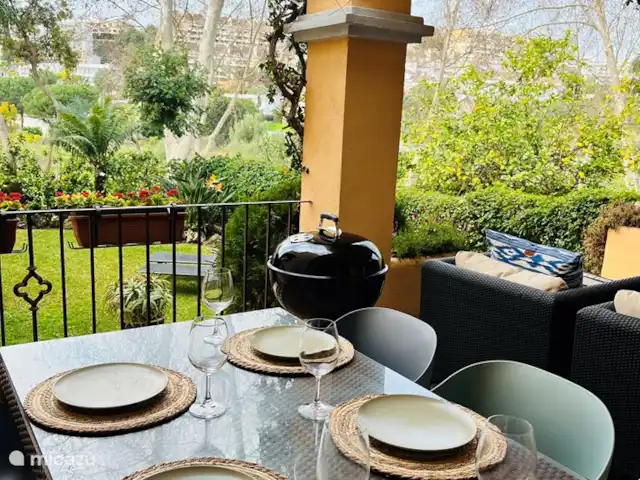 Casa Villares huren in Spanje, Costa del Sol, Marbella - geschakelde woning Prachtig uitzicht over de tuin.