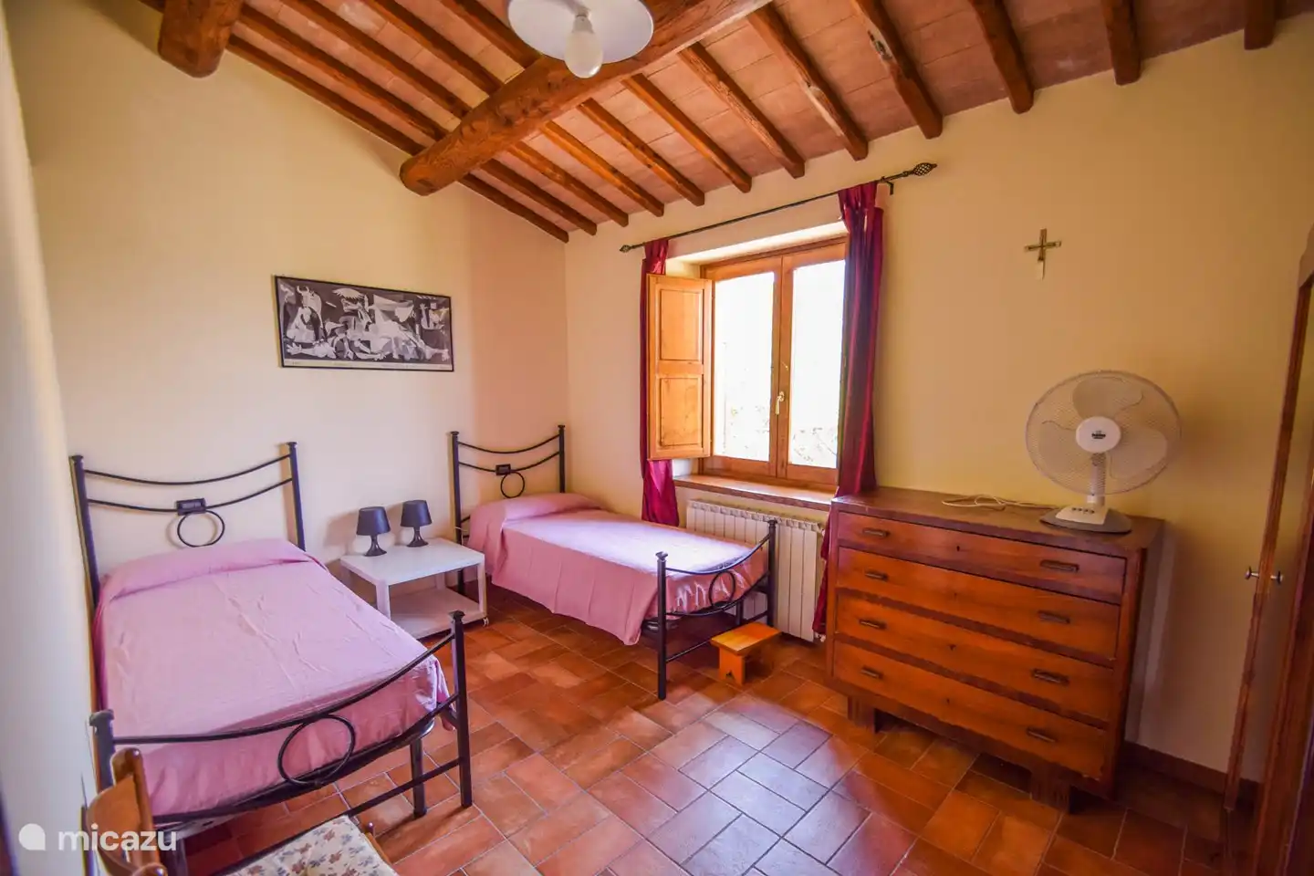 Das zweite Schlafzimmer im alten Haus