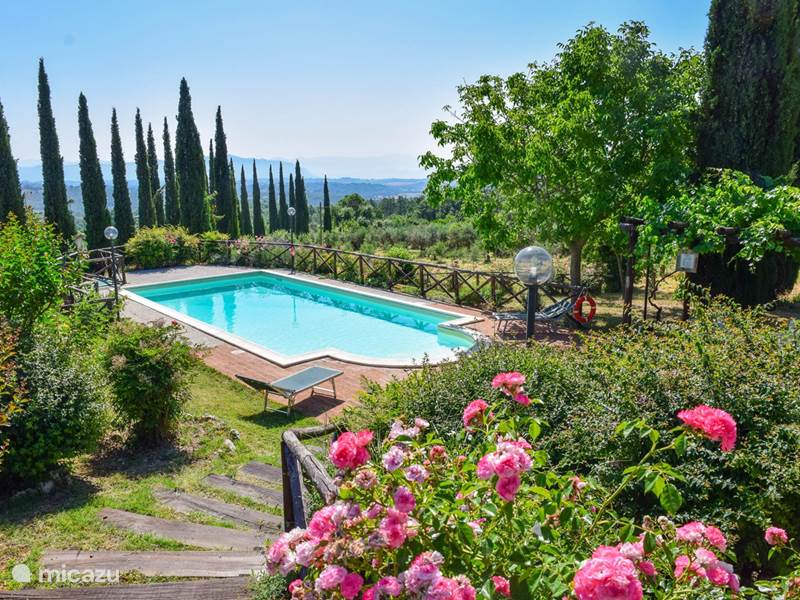 Holiday home in Italy, Umbria, Santa Restituta Holiday house 2 houses with private pool