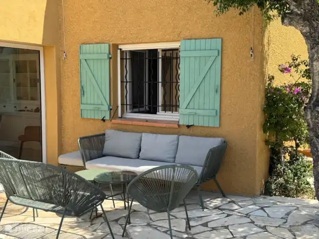 Oliveira en Francia, Costa Azul, Les Issambres - villa Conjunto de salón