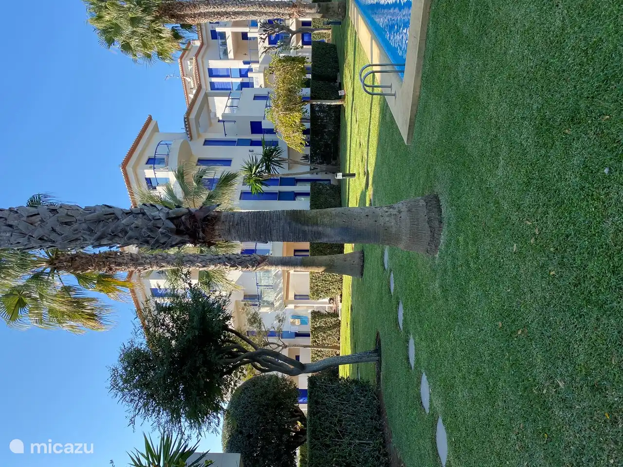 The beautiful Mediterranean garden.