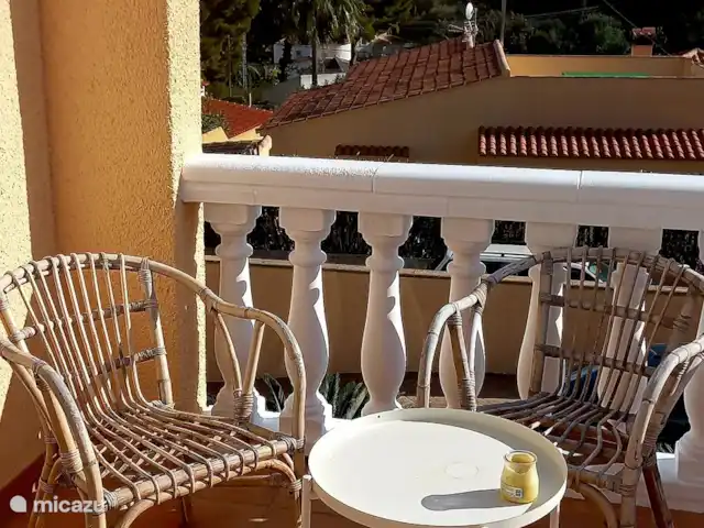 Casa Moon Benissa huren in Spanje, Costa Blanca, Benissa - villa Zeezicht vanaf het balkon