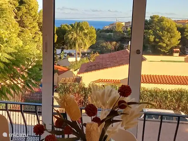 Casa Moon Benissa huren in Spanje, Costa Blanca, Benissa - villa Zeezicht vanuit de serre/eetkamer