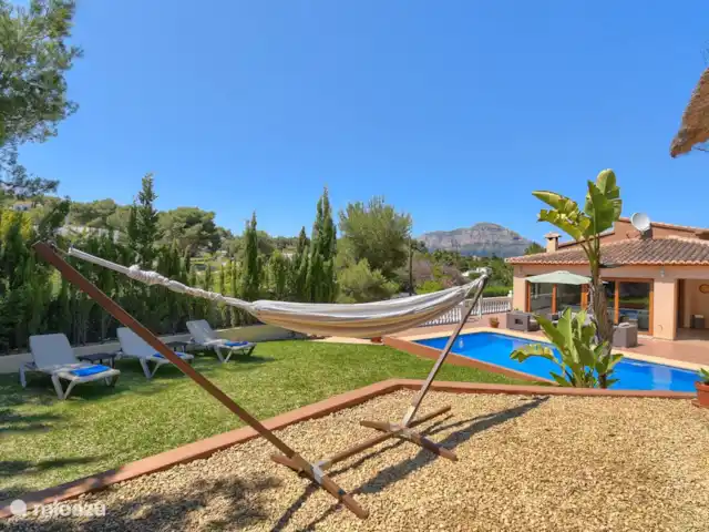 Villa Vida | Espagne, Costa Blanca, Jávea - villa Détendez-vous dans le hamac avec une vue magnifique.